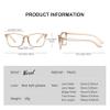 Versol Blue Light Blocking Glasses for Men Women Anti Eyestrain Computer Glasses with Metal Hinges, Lightweight Frame VS08-Brown view 3