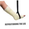 Rigid Foot Lifter Strap Featuring Firm Grip for Foot and Leg Support view 3
