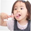 Anneome Adorable Silicone Toothbrush Soft Bristles Gentle Oral Care Brush for Safe Gum Cleaning Pink Teething Oral Hygiene Tool view 4