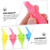 HAKIDZEL 8pcs Handheld Toothbrush with Supple Bristles Material Ergonomic Design for Ages Training Teeth Care for Boys view 4