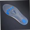KOMBIUDA Clear Silicone Shoe Inserts for Plantar Fasciitis Relief Breathable Ventilated Insoles with Arch Support and Heel Cushioning Flexible Pads for Sports Shoes view 3