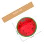 Anneome High Precision Watermelon Design Weight Scale Portable Electronic Fitness Management Scale for Home and Travel Easy Activation Mini Cartoon Body Weight Balance view 2