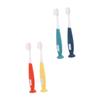 Beatifufu 4pcs Toothbrushes for Ages with Ultra-Soft Bristles Small Head and Non-Slip Handle for Gentle Oral Care and Teeth Cleaning