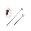 HAKIDZEL 2pcs Retractable Stainless Steel Telescoping Back Scratchers Portable Claw Design for Home Office Travel Itch Relief Tool view 1