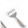 HAKIDZEL 2pcs Retractable Stainless Steel Telescoping Back Scratchers Portable Claw Design for Home Office Travel Itch Relief Tool view 2