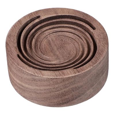 HAKIDZEL Natural Wood Diffuser Stand for Essential Oils Aromatherapy Diffusing Wood Decoration for Car Home Office Bedroom Yoga