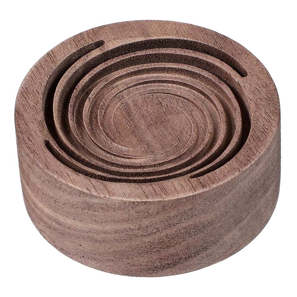 HAKIDZEL Natural Wood Diffuser Stand for Essential Oils Aromatherapy Diffusing Wood Decoration for Car Home Office Bedroom Yoga