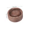 HAKIDZEL Natural Wood Diffuser Stand for Essential Oils Aromatherapy Diffusing Wood Decoration for Car Home Office Bedroom Yoga view 2