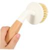 Mikinona 2pcs Small Dish Scrub Brush with Sustainable Handle and Non-Scratch Sisal Bristles Multi-Functional Pot and Bowl Cleaner for Kitchen Bathroom and Restaurant Use view 4