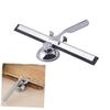CONGARTENO Stainless Steel Glass Squeegee with Zinc Alloy Holder and Flexible Rubber Blade Wall-Mounted Suction Cup Installation Multi-Purpose Window Wiper for Bathroom Car Kitchen and view 4