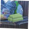 HAKIDZEL 100Pcs Biodegradable Garbage Bags Thickened Compost Bags for Home Kitchen Hotel Use Corn Starch Disposable Waste Liners with Convenient Tear Design Extra Strong and Odor- Light view 3