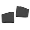 BCOATH Hallux Valgus Forefoot Pad for High Heels Black Front Foot Cushion Anti-wear Palm Pads Toe Pressure and Hallux Joint Comfortable Shoe Inserts for Women view 1