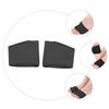 BCOATH Hallux Valgus Forefoot Pad for High Heels Black Front Foot Cushion Anti-wear Palm Pads Toe Pressure and Hallux Joint Comfortable Shoe Inserts for Women view 3