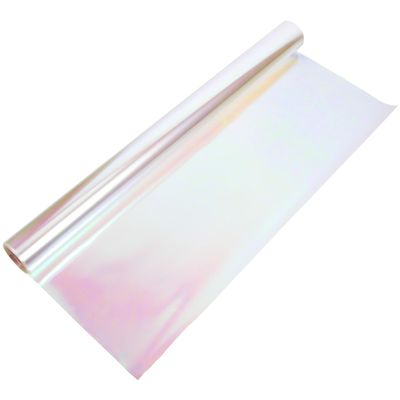 IWOWHERO Rainbow Iridescent Cellophane Wrap Yards Color Changing Floral Wrapping Paper for Bouquets Boxes DIY Crafts Party Decorations and Holiday Celebrations