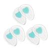 PLAFOPE 3 Pairs Foot Pads High Elastic Shock Absorbing Metatarsal Cushions with Adhesive Backing for Relief Comfortable Forefoot Support in Shoes for Men and Women view 1
