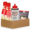 2x Mayonnaise Sqz, 12oz. + 1x Sauce BBQ Japn Rstd Grlc, 17oz. + 1x Ramen Shoyu Japan, 3.88oz. Creamy Mayonnaise, Rich Japanese BBQ Sauce, and Umami Ramen Seasoning Gift Set (4 Items) view 1