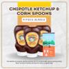 3x Ketchup Chipotle 14OZ Bundle with Spoon Corn Starch 24PC Smoky Tomato Sauce with Chipotle Peppers and Corn Starch for Cooking and Flavor Balance Gift Set (4 Items) view 2