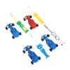 CONGARTENO 4 Sets Manual Toothbrush with Cartoon Animal Designs Soft Bristles Gentle Gum Massage Oral Care Tool for Fun Non-Slip Grip Mixed Styles view 1