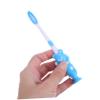 HOLIDYOYO 32pcs Travel Toothbrush Kit Colorful Cartoon Animal Design Soft Bristles Tooth Brush Bulk for Boys and Encouraging Healthy Brushing Habits view 3