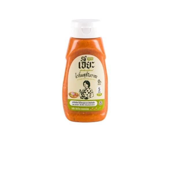 Authentic Thai Suki Dipping Sauce | No Added Sugar & Reduced Sodium | Classic Hot Pot Flavor | Low Calorie & Keto Friendly Condiment 350g
