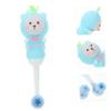 HOLIDYOYO 2pcs Manual Toothbrush for Soft Bristles Bear-Shaped Handle Ergonomic Design Cute Cartoon Toothbrush for Ages Comfortable Grip for Hands Oral Care Tool view 4