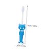 Beatifufu 4 Sets Cartoon Toothbrush with Suction Cup and Racing Ergonomic Manual Brush Head for S Teeth Care Washable Handles for Easy Grip and Independent Brushing view 2