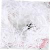 CONGARTENO White Shredded Paper Filament for Box Filling Creative Crinkle Cut Decorative Filler for Party Supplies Wedding Birthday Christmas Packaging view 1