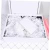 CONGARTENO White Shredded Paper Filament for Box Filling Creative Crinkle Cut Decorative Filler for Party Supplies Wedding Birthday Christmas Packaging view 4