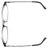 The Sorrento Luxury Reading Glasses for Men & Women + 3.25 Midnight Onyx view 4