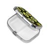 Green Kiwi Patterned Square mini Pill Box, can be Put into Wallet or Pocket Travel Pill Box, Store Various Small Items view 2