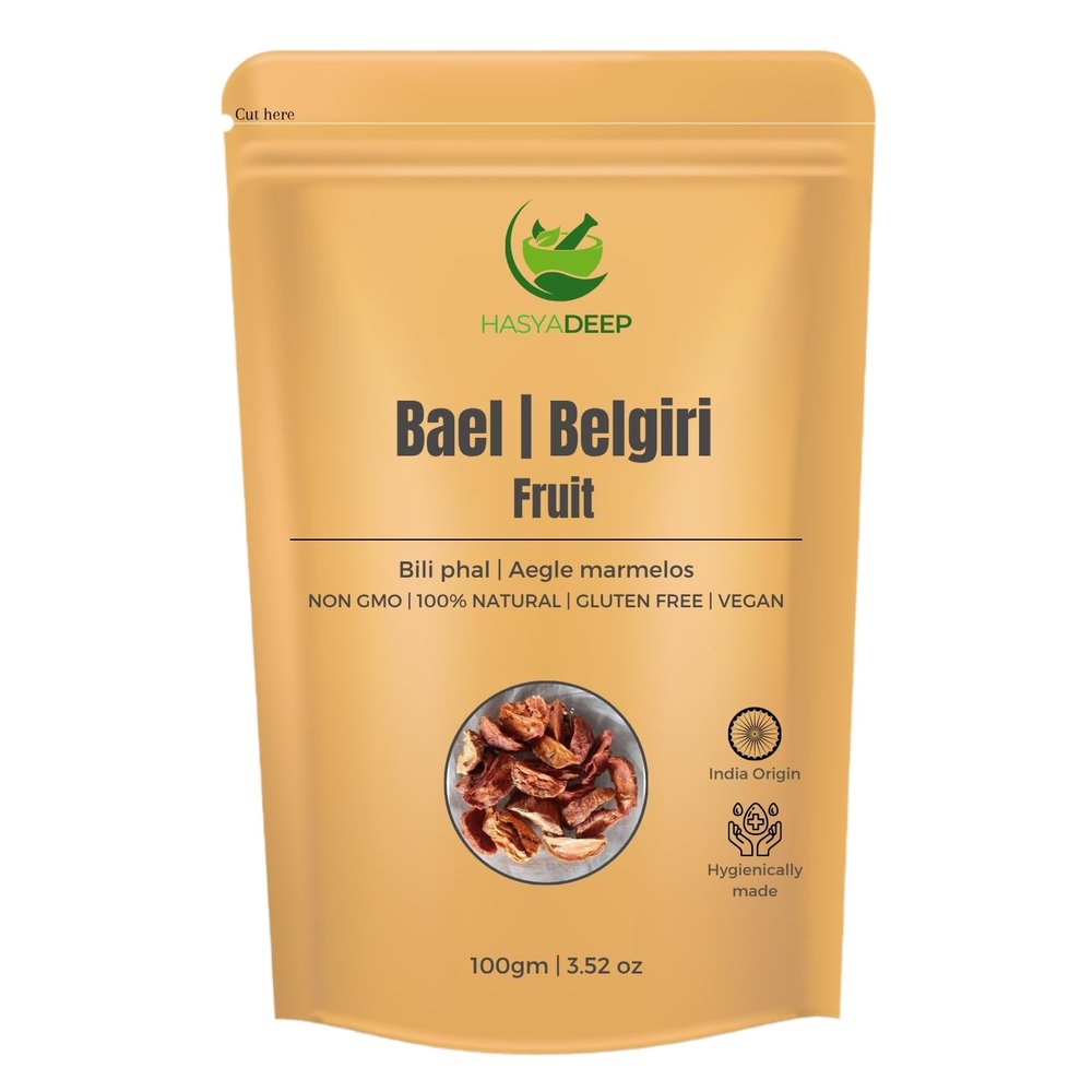 Hasyadeep Bael Dried Fruit | Aegle marmelos | Traditional Ayurvedic Herb (500gm) (900gm/31.75)