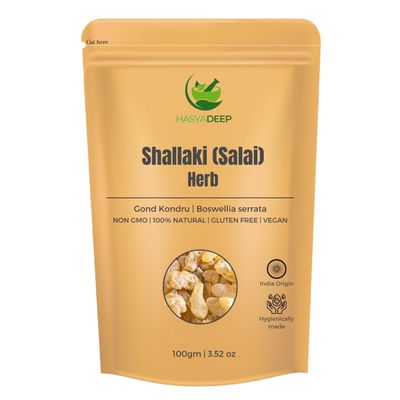 Hasyadeep Shallaki Gum Resin | Salai | Boswellia serrata | Traditional Ayurvedic Herb (900gm/31.75)