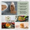 Buckwheat Groats 5 LB (80 Oz) Whole Raw Buckwheat Grain for Cooking Nutty Buck Wheat for Cereal, Porridge & Daily Meals By Yogis Gift view 4