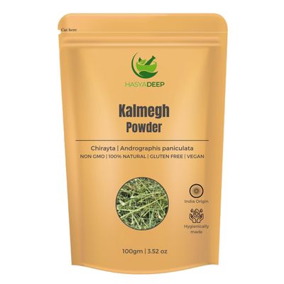 Hasyadeep Kalmegh Powder | Andrographis paniculata | Traditional Ayurvedic Herb (50gm/1.76oz)
