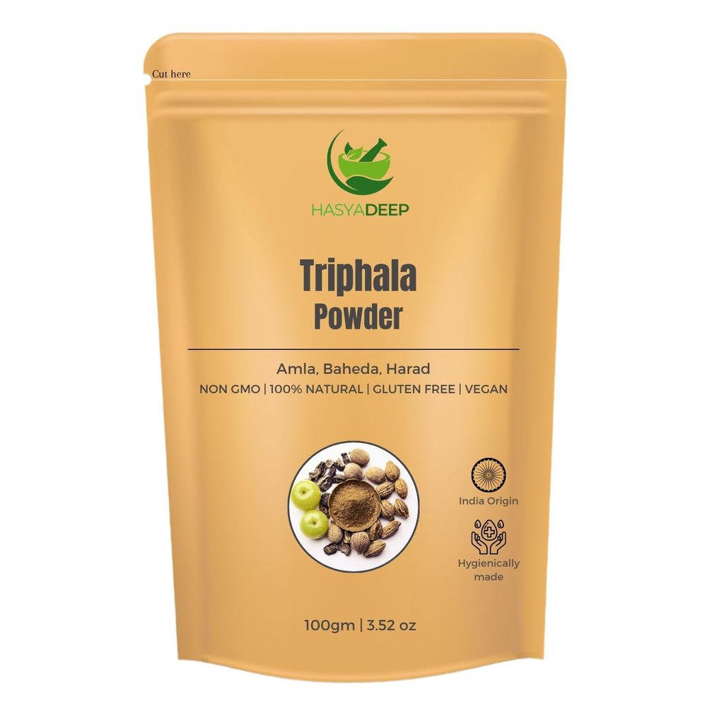 Hasyadeep Triphala Powder | Traditional Ayurvedic Herb (450gm/15.87oz)