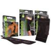 2 Pack Compression Elbow & Calf Sleeve S/M and Kinesiology Tape Precut Bundle, 20 Strips, Herb-Infused Support for Tendonitis, Tennis Elbow, Calf Strain & Pain Relief, Ideal for Gym & Sports, Black view 1