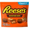 REESE'S Miniatures Milk Chocolate Peanut Butter Cups Family Pack, 15.8 oz view 1
