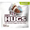 HERSHEY'S HUGS Milk Chocolate and White Creme Candy Share Pack, 9.4 oz view 1