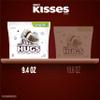 HERSHEY'S HUGS Milk Chocolate and White Creme Candy Share Pack, 9.4 oz view 4