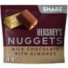 Hershey's Nuggets, Milk Chocolate with Almonds Candy Share Pack, 8.8 Ounce view 1