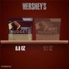 Hershey's Nuggets, Milk Chocolate with Almonds Candy Share Pack, 8.8 Ounce view 4