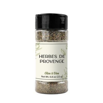 Olive & Vine Herbes de Provence, Aromatic Blend, For Roasts & Stews, Rich Tradition, Authentic Taste, For Global Recipes (0.8 Ounce)