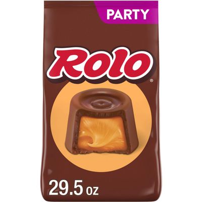 ROLO Rich Chocolate Caramels Candy Party Pack, 29.5 oz