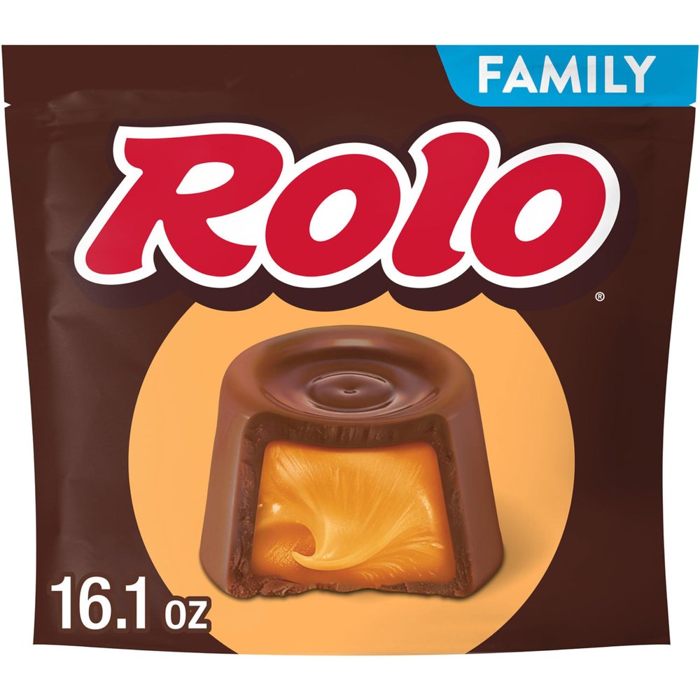 ROLO Rich Chocolate Caramels Candy Family Pack, 16.1 oz
