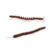Anneome Wooden Gua Sha Stick with Beads Full Body Therapy Massage Tool for Muscle Relaxation and Trigger Point Relief Large Contact Surface for Back Legs and Fatigue Alleviation Suitable view 2