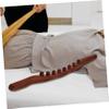 Anneome Wooden Gua Sha Stick with Beads Full Body Therapy Massage Tool for Muscle Relaxation and Trigger Point Relief Large Contact Surface for Back Legs and Fatigue Alleviation Suitable view 4