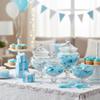216ct Blue Buttermints Individually Wrapped in Bulk For Baby Shower Favors, Baby Shower Games & Gender Reveal Prizes, Baby Boy Candy Treats (Type2) view 3