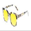 Medspex R785 Color Therapy Reading Glasses +6.00 Shiny Blue Quartz/Brown Black/Gold Yellow Unisex Fluorescent Light Sensitivity Chromotherapy Chakra Healing view 1
