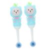 Mikinona 2pcs Toothbrush Soft Bristle Cute Bear Design Gentle Oral Care Round Head Toothbrushes for Ages Safe view 1
