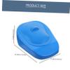 Beatifufu Portable Thickened Plastic Bedpan with Lid for Elderly Pregnant Women and Bedridden Patients Drop-Resistant Chamber Pot for Home Car Camping Use view 2